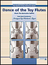 Dance of the Toy Flutes Orchestra sheet music cover Thumbnail